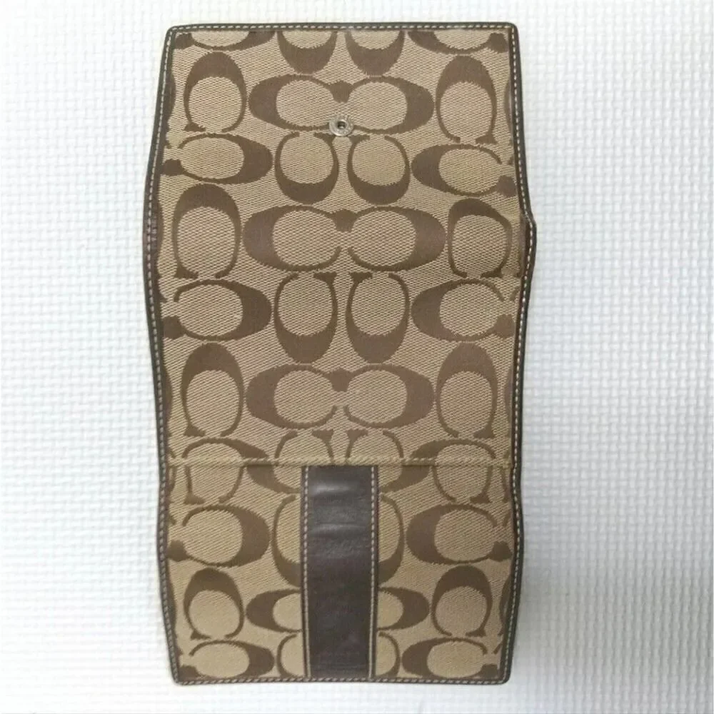 Coach Monogram Bifold Wallet